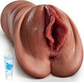 Sex Toy with 5D Deep Vagina and Tight Anus, Lifelike Blowjob Male Stroker Adult Sex...